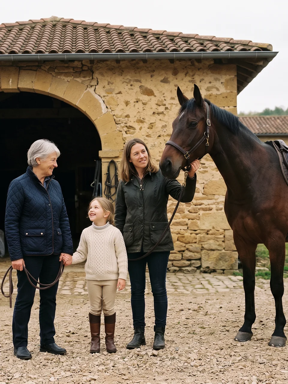 L'équipe, Febus King Ranch, centre équestre à Tossiat